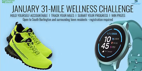 January 31-Mile Wellness Challenge