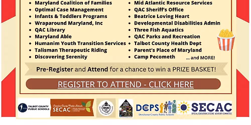 3rd Annual Multi-County Special Education SECAC Resource Fair!