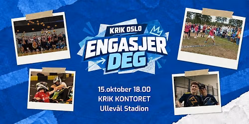 ENGASJER DEG!