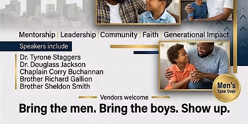 Men\u2019s Take Over: When Men Show Up, Boys Look Up