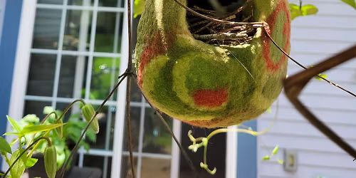 Workshop: Hand-Felted Birdhouse