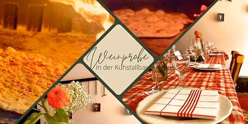 Weinprobe in der Kuhstallbar