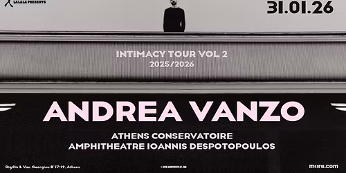 ANDREA VANZO in Athens