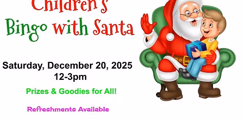 Children's Bingo with Santa