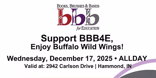 Buffalo Wild Wings Fundriaser