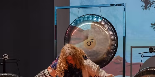 December 2025 last one of year...Gong Bathing at Arts Centre Washington