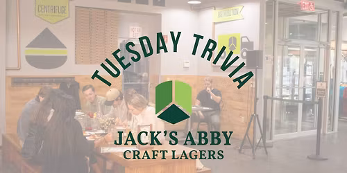 Tuesday Trivia at Jack's Abby