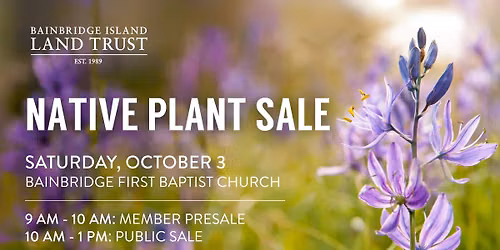 Native Plant Sale