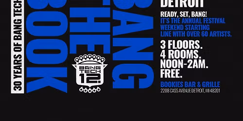 Bang The Book - Bang Tech 12s 30th Anniversary 