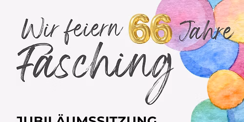 Jubil\u00e4umssitzung Hammelburg