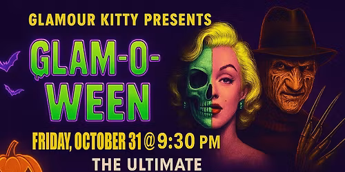 Glamour Kitty brings Glam-O-Ween to Caddies in Bethesda, MD