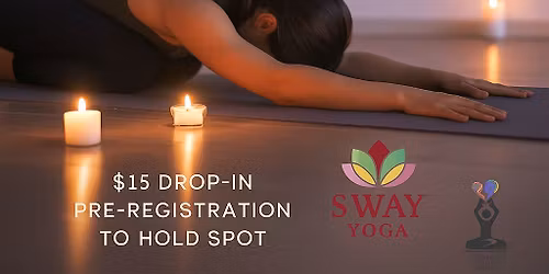 New Year Evening Yin Yoga Class at Brookside Wellness Centre 