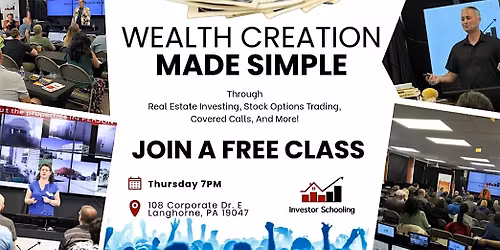 Learn How to Create Wealth The Smart Way From the Pros!