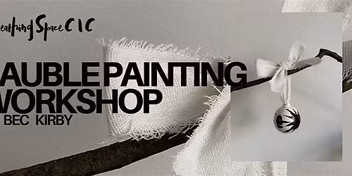 Bauble Painting workshop