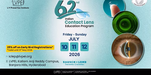 62nd Indian Contact Lens Education Program [ LVPEI ]
