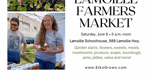 First 2026 Lamoille Farmers Market 