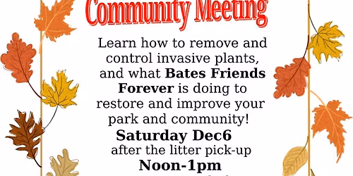 Community Event: How to remove and control Invasive Plants