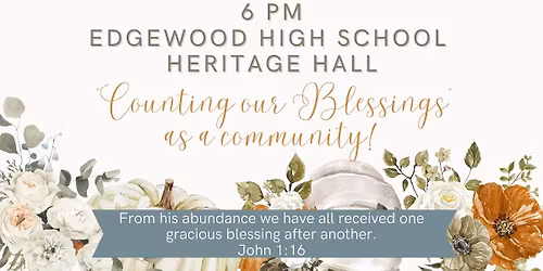 Community Thanksgiving Service