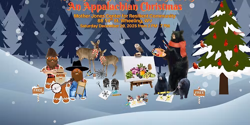 The MoJo Merry Maker Community Art Day - An Appalachian Christmas