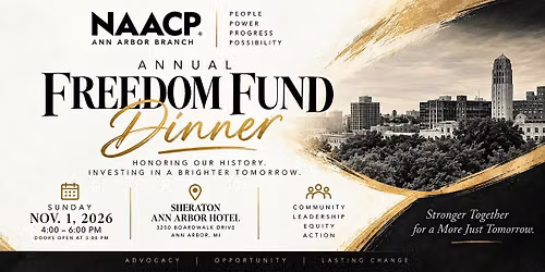 Ann Arbor NAACP Annual Freedom Fund Dinner