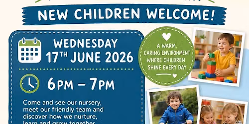 Sunrise Day Nursery- OPEN EVENING-