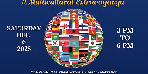 One World, One Plainsboro: A Multicultural Extravaganza 