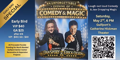 Comedy & Magic Night Featuring Two America\u2019s Got Talent Stars