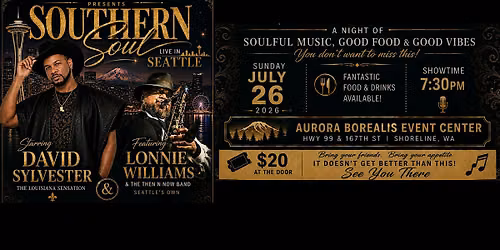 Southern Style Starring David Sylvester & Featuring Lonnie Williams