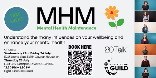 Mental Health Maintenance Session - Joondalup Campus
