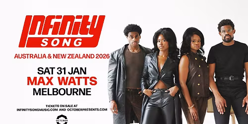 Infinity Song (USA) | Max Watts, Melbourne | 18+