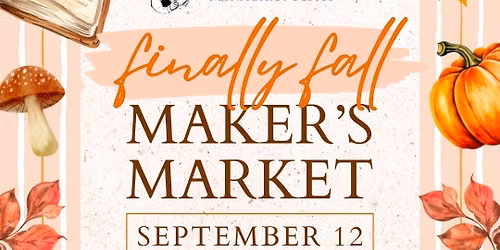 "Finally Fall" Maker's Market at The Noble Capybara