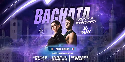 Bachata Workshops & Party with International Guest! \ud83c\uddee\ud83c\uddf9 
