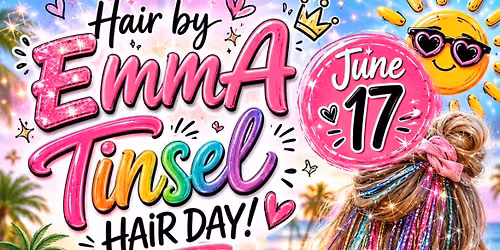 Hair Tinsel Girls Day