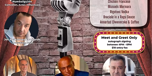 Christmas Gangsta comedy roast and meet and greet