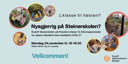 Nysgjerrig p\u00e5 Steinerskolen?