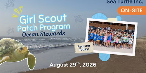 Onsite - Girl Scout Patch Program Ocean Stewards | Sea Turtle, Inc.