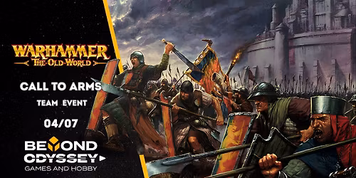Warhammer the Old World Call to Arms 