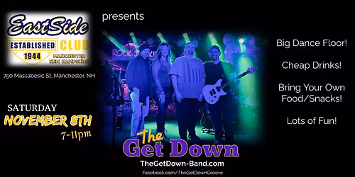 The Get Down debut at East Side Club in Manchester