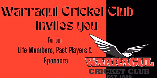 Warragul Cricket Club Life Members, Past Players & Sponsors Day 25\/26
