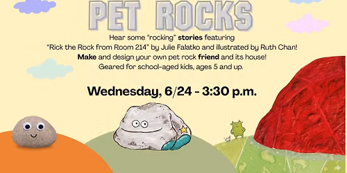 Afternoon Adventures - Pet Rocks!
