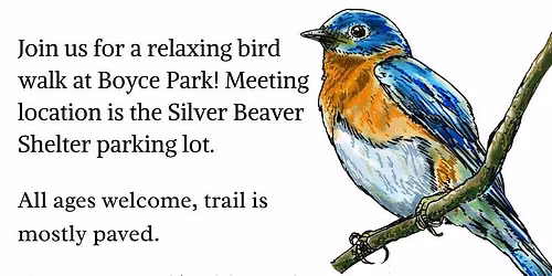 Wild Birds Unlimited Nature and Bird Walk @ Boyce Park
