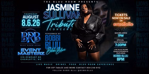 JAZMINE SULLIVAN TRIBUTE CONCERT