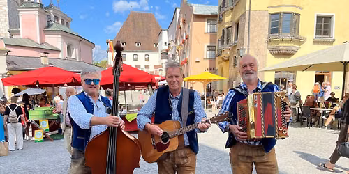 Die Stromlosen spielen am Haller Bauernmarkt