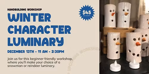 Beginner's Winter Character Luminary