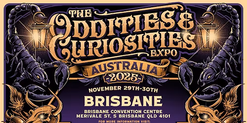 Brisbane Oddities & Curiosities Expo 2025