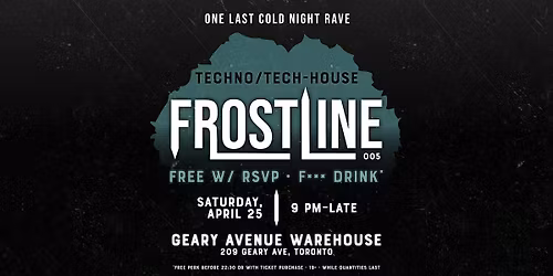 FROSTLINE 005 \u2013 Techno\/Tech-House Rave