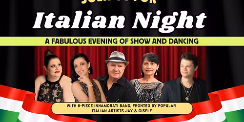 Italian Night with Jay & Gisele