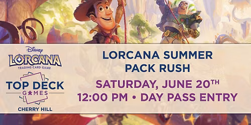  Lorcana Summer Pack Rush