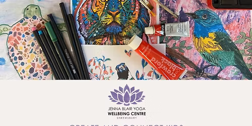 Create and Connect Kids Wild Creatures: An Animal Mixed Media Art Workshop with Delny Fitrzyk