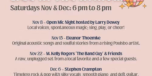 Live in the Atrium - Bainbridge Pavilion Concerts